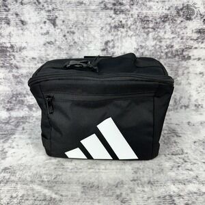 NWT Adidas Affiliate Lunch Bag Black Insulated Clip Handle MSRP $30 - JK3481